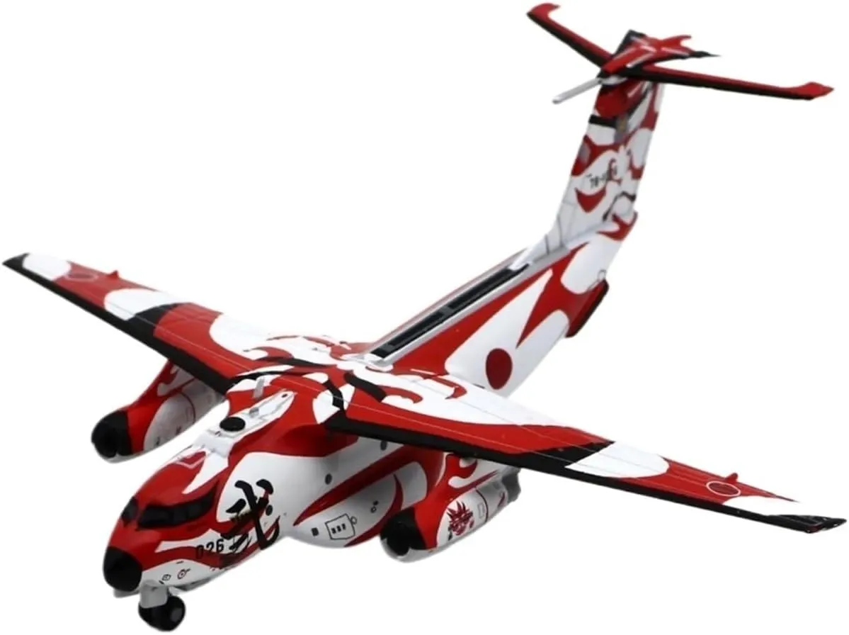 1 400 for Japan Air Self Defence Kawasaki C-1 Simulation Alloy Aircraft Model Ornaments Miniatures Set
