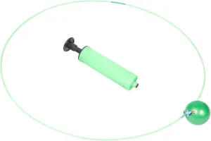 1 Set Diving Rings for Underwater Training Ring with Float Ball Air Inflator Fun Pool for Swimming Skills Breath Holding Practice