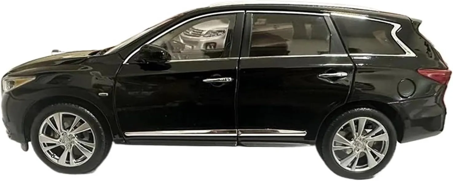 1:18 for Infiniti QX60 SUV Alloy Die-cast Static Car Model Collection Ornaments Souvenir Mini Simulation Toys(Black)