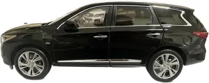 1:18 for Infiniti QX60 SUV Alloy Die-cast Static Car Model Collection Ornaments Souvenir Mini Simulation Toys(Black)