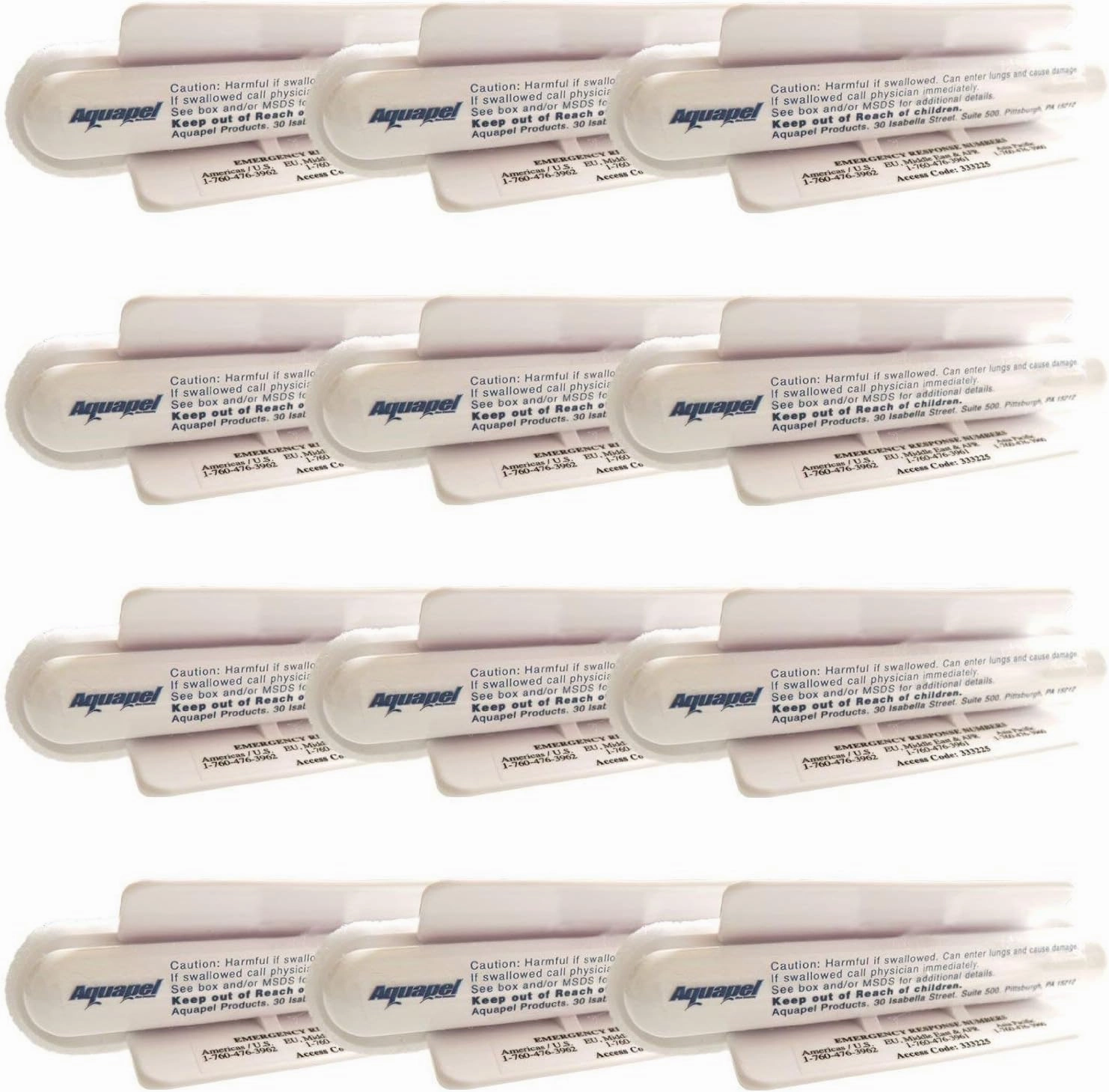 12 AQUAPEL Windshield/Glass Water Repellant TREATMENTS