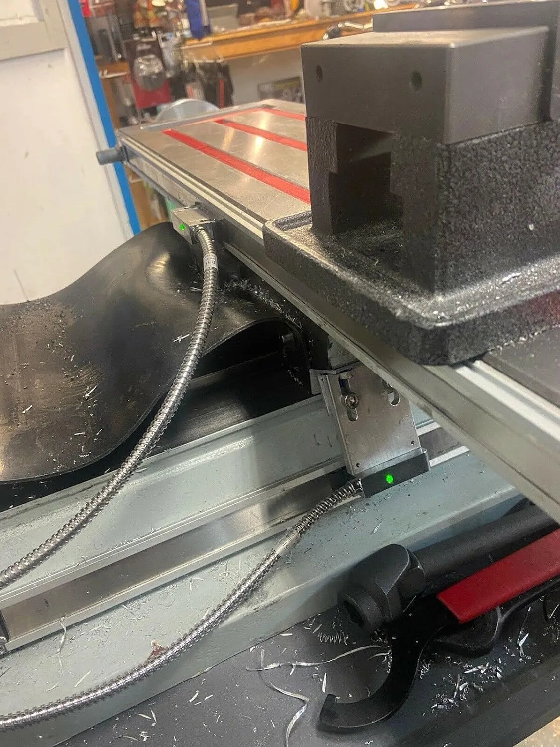 12" x 30" x 16" 3 Axis DRO Digital Readout for Mill DRO Magnetic Scale Encoder Milling Machine 320mm 770mm 420mm Tool IP67 Sealing Protection