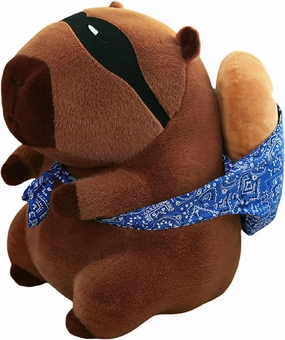 13.2" Kawaii Capybara Plush Ultra Soft Adorable Capybara Stuffed Animal, Huggable Capybara Toy Gift for Kids, Girls, Boys