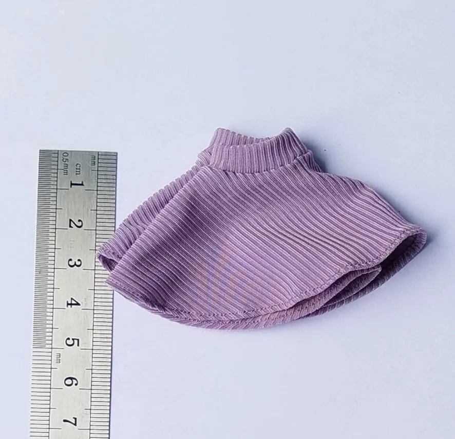 1/6 Scale Female,Figure Doll Clothes Pleated Skirts Short Skirts Costume for 12" Female Soldier Action Figure Doll(Purple)