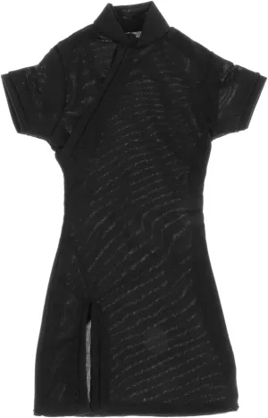 1:6 Scale Women Cheongsam Dress, Action Figures Clothes, Stylish Casual Female Doll Outfit for 12inch Scale Female Figure, Black