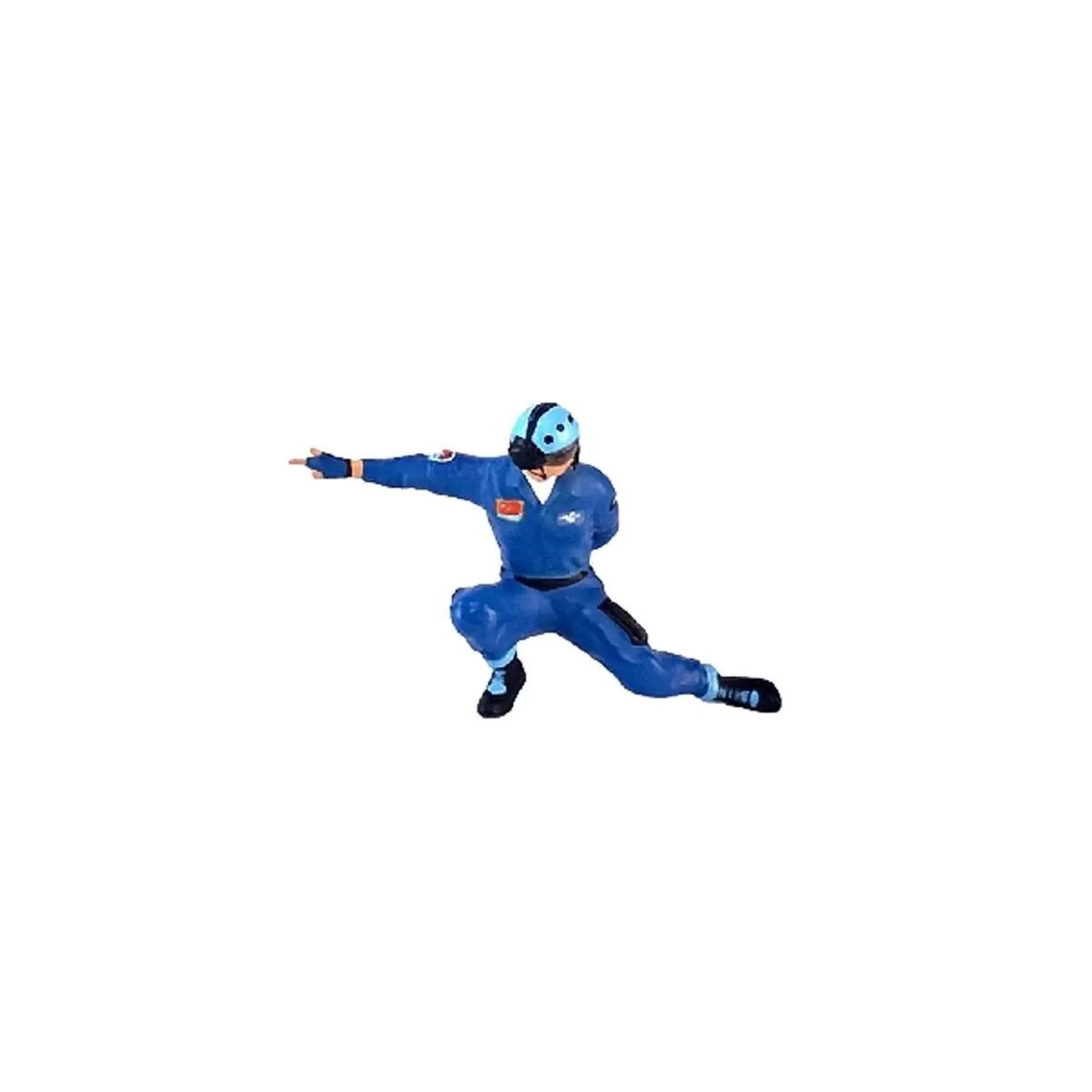 1:64 Painted Figure Mini Model Miniature Resin Diorama Air Force Pilot Captain