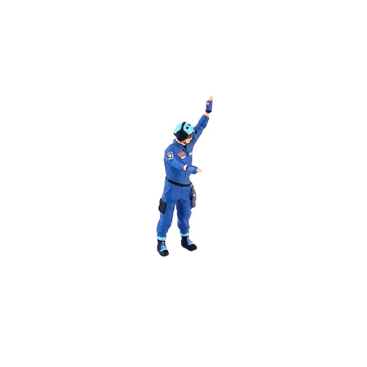 1:64 Painted Figure Mini Model Miniature Resin Diorama Air Force Pilot Captain
