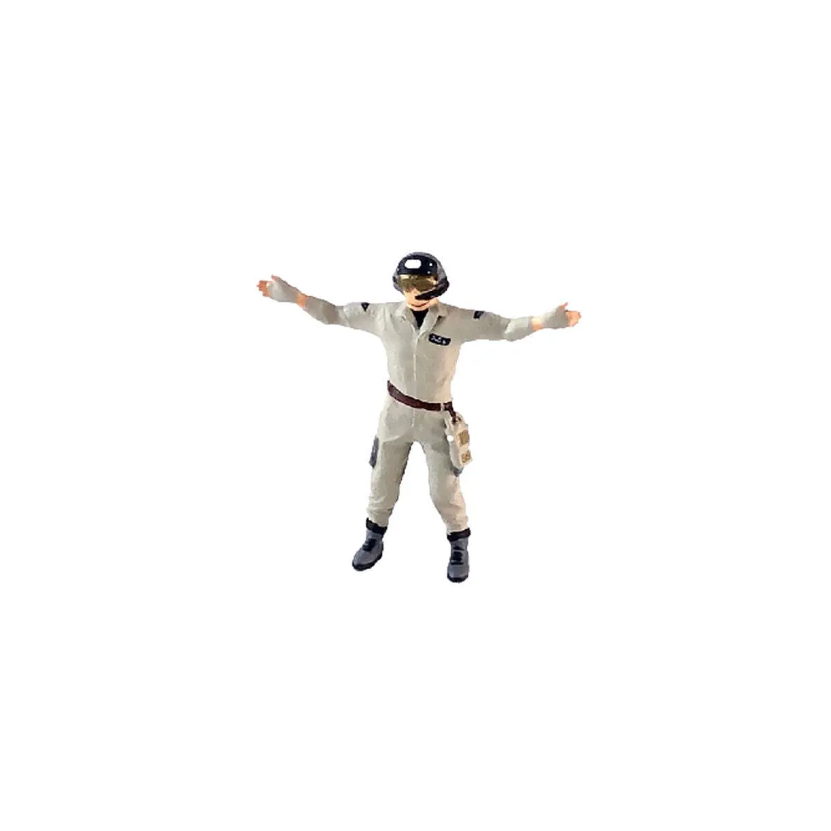 1:64 Painted Figure Mini Model Miniature Resin Diorama Air Force Pilot Captain