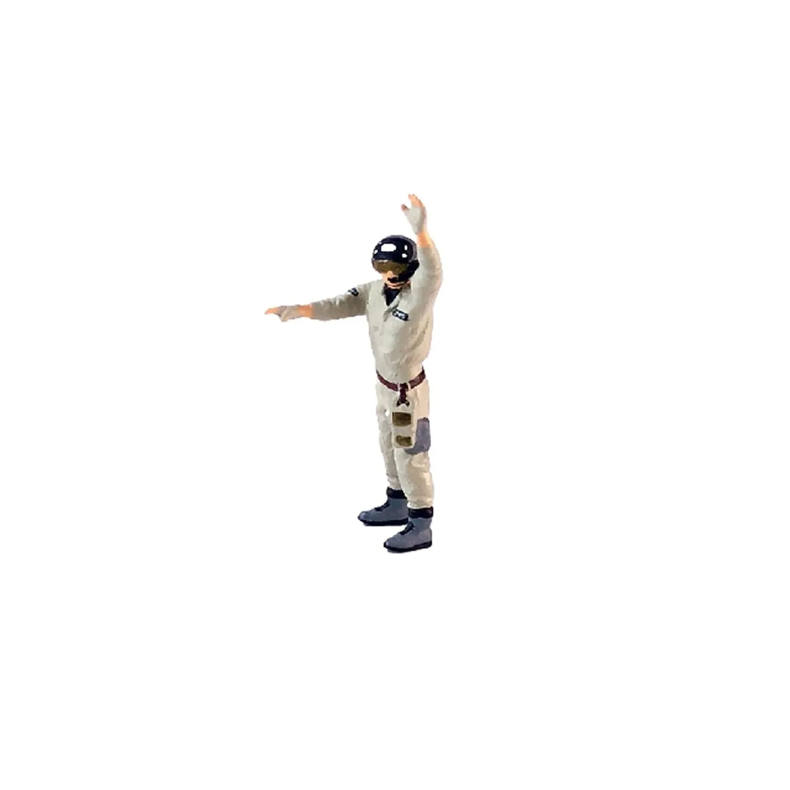 1:64 Painted Figure Mini Model Miniature Resin Diorama Air Force Pilot Captain