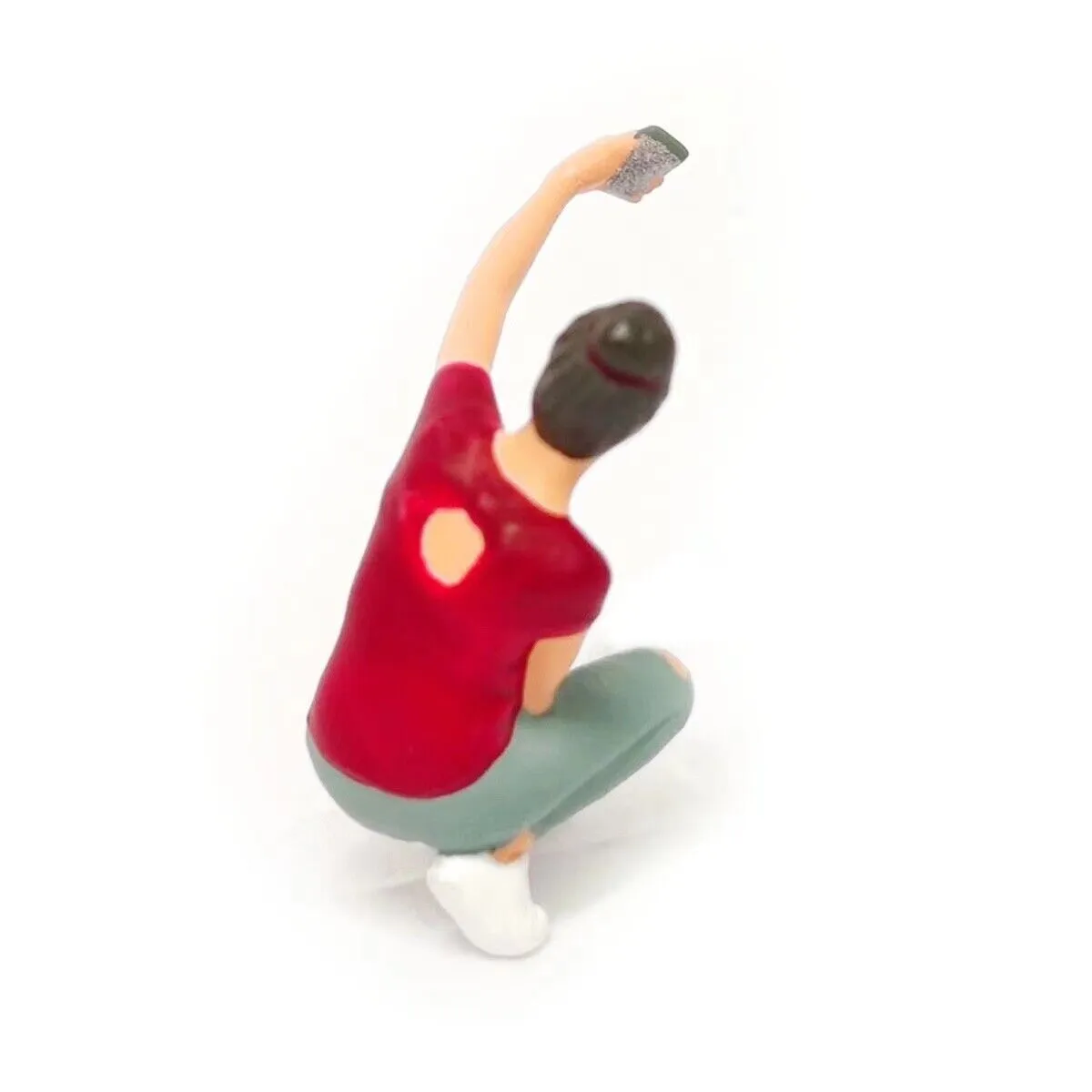 1:64 Painted Figure Mini Model Miniature Resin Diorama Selfie Selfportial Set A