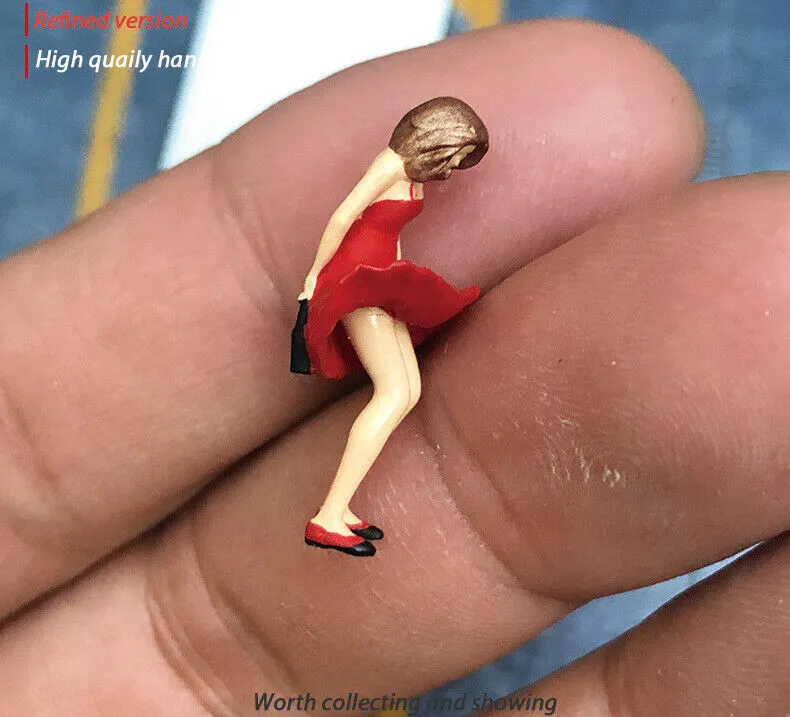 1:64 Painted Figure Mini Model Miniature Resin Diorama Shooting Star Camera Man