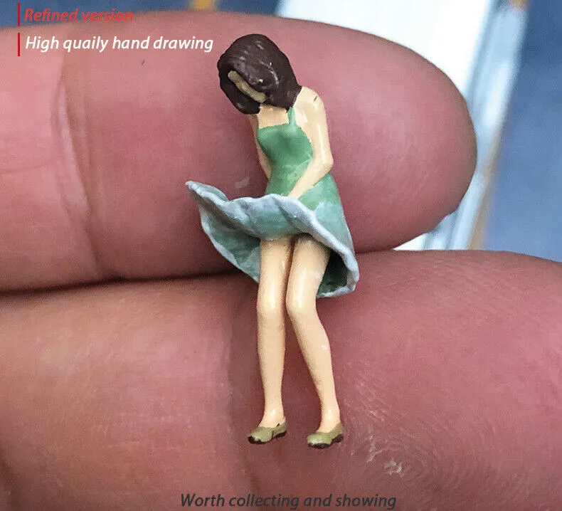 1:64 Painted Figure Mini Model Miniature Resin Diorama Shooting Star Camera Man