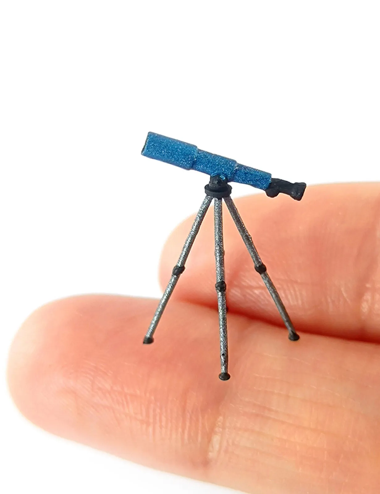 1:64 Painted Figure Mini Model Miniature Resin Diorama Stargazing Camping Family
