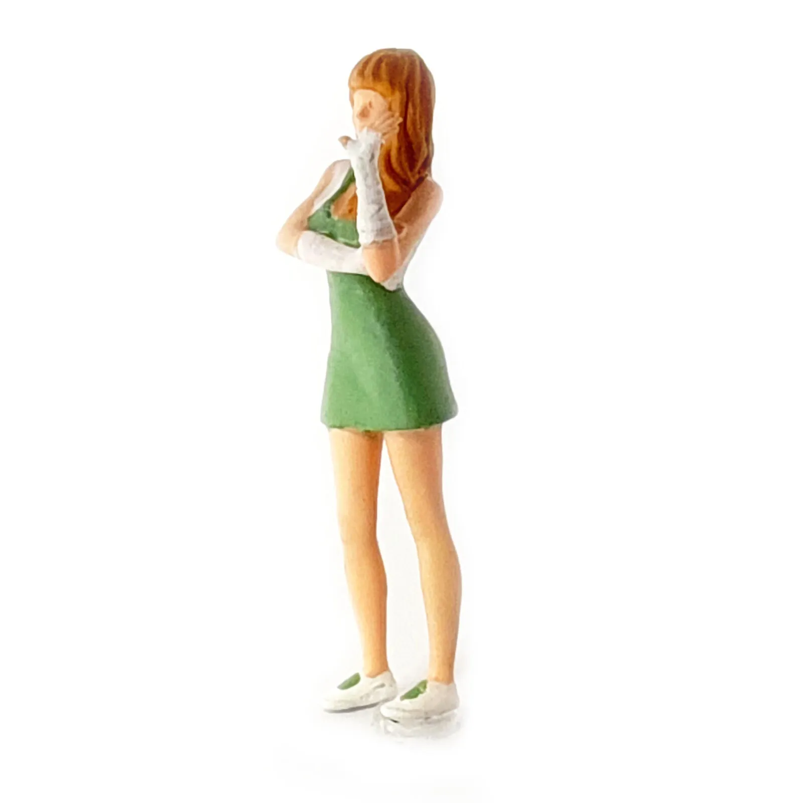 1:64 Painted Figure Mini Model Miniature Resin Diorama Stree Dance Dancer Trendy