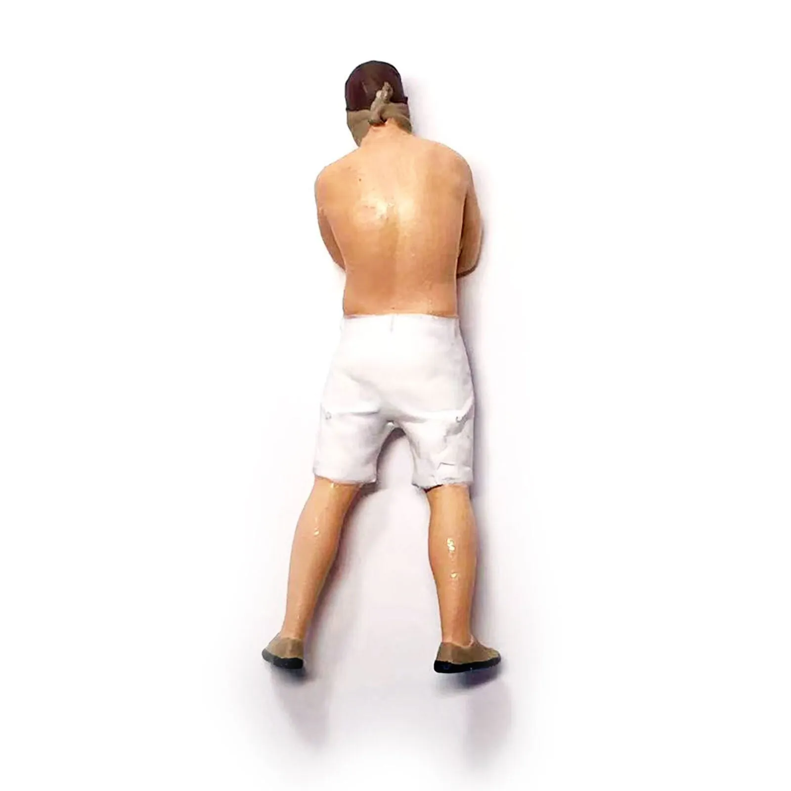 1:64 Painted Figure Mini Model Miniature Resin Diorama Summer Caual Masked Man W