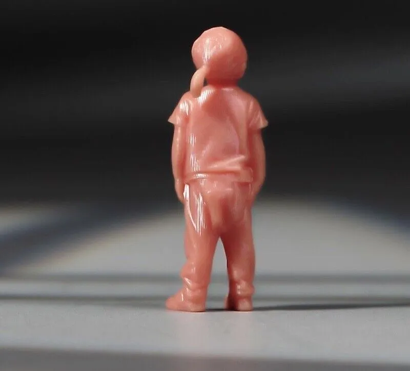 1:64 Painted Unpainted Figure Model Miniature Resin Diorama Sand Little Girl Kid
