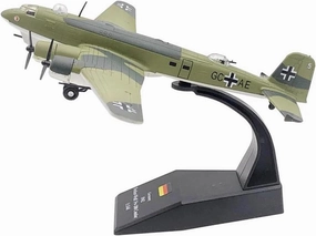 1 144 Focke-Wulf Fw200 Condor Patrol Aircraft Die-cast Metal Aircraft Decoration Mold Miniatures Set