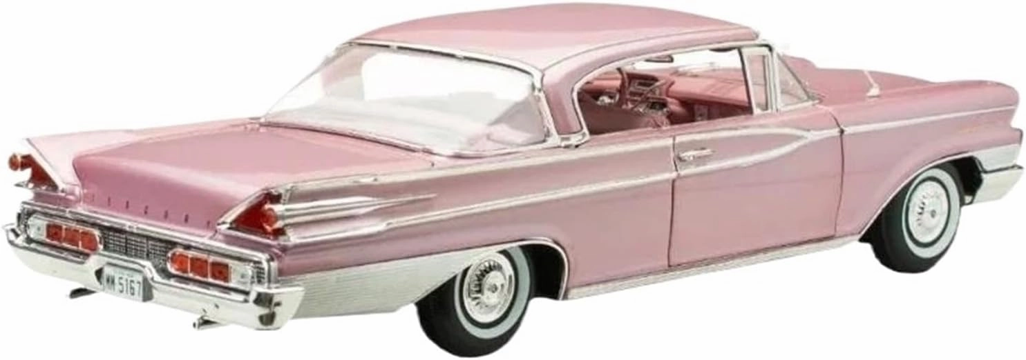 1:18 for 1959 Mercury Park Lane Closed Convertible Alloy Car Model Decorative Ornaments Souvenirs Mini Simulation Toys(Orange)