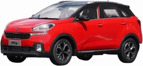 1:18 for KIA KX3 2016 SUV Alloy Car Model Simulation Collection Ornament Mini Simulation Toys