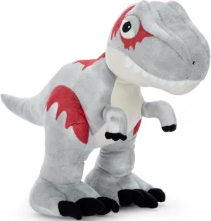 20-Inch Big Standing Dinosaur Stuffed Animal with Weighted Feet, T-Rex Stuffed Dinosaur Plush Toy for Boys & Dino Lovers, Giant Dino Plush for Christmas, Birthday, Party and Decor