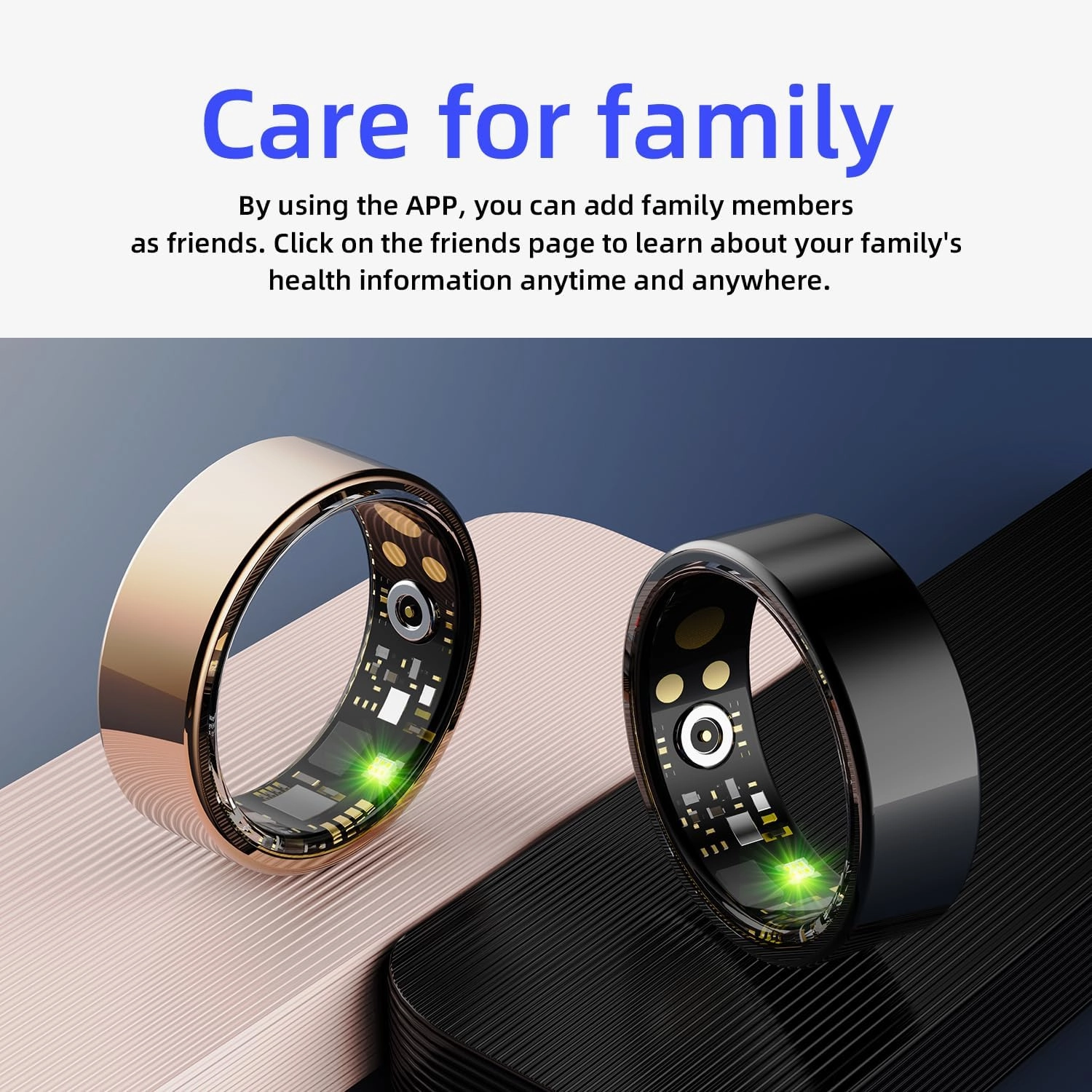 2025 Upgraded Smart Ring for Women&Men,IP68 Waterproof Fitness Tracker with Heart Rate/Blood Oxygen/Sleep/Step/Calories/Distance Monitor,No Subscription Fee,Compatible with iOS&Android (Silver, 9)