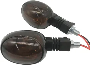 2Pcs Motorcycle Turn Signals Indicator Light Compatible With Buell Blast 2000-2010 Blast Buell X1 1999-2002 Y0527.K Y0526.K Blinker Bulb Lamp
