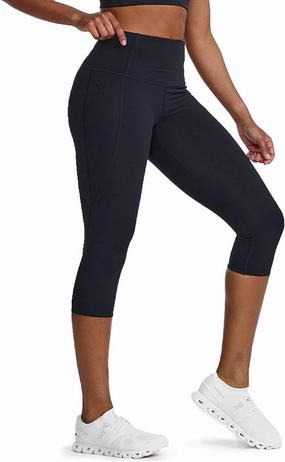 2XU Women's Form Soft Touch Hi-Rise Compression 3/4 Tights