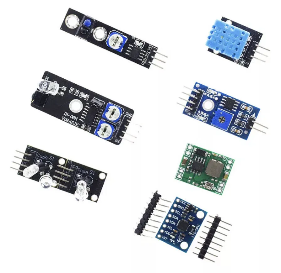 37 - 1 Ultimate Sensor Module Kit for Raspberry Pi3/2B Arduino Education Inc Box