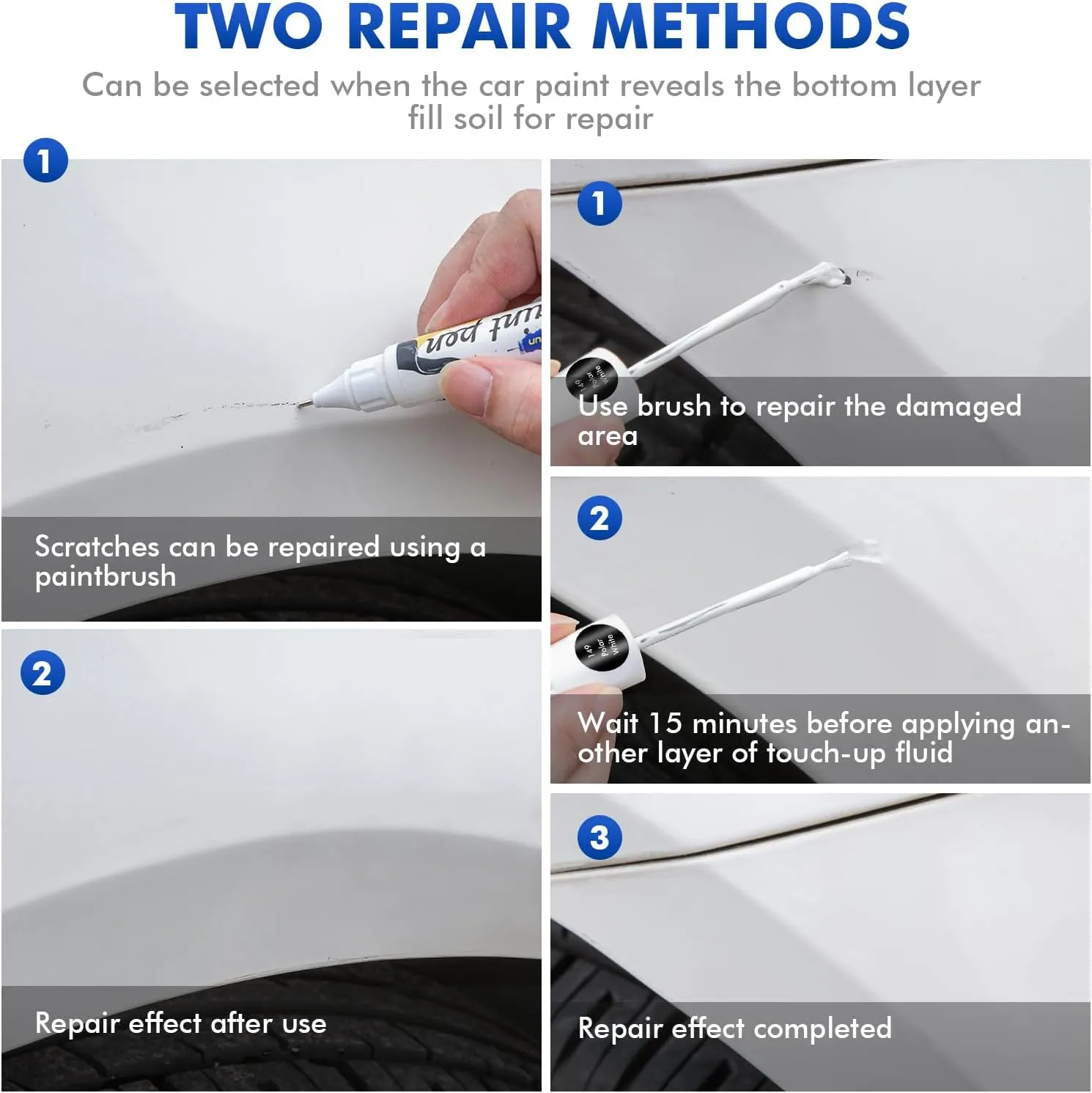 922 Cirrus Silver Touch Up Paint Compatible with Mercedes Benz, DIY Car Paint Scratch Repair, Quick & Easy Fix Automotive Scratch Repair for C/E/S/G/CLA/CLE/CLS/GLC/GLE/GLS/EQB/EQS/SL