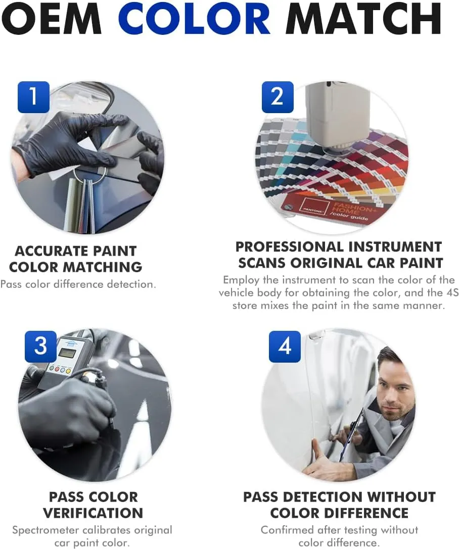 922 Cirrus Silver Touch Up Paint Compatible with Mercedes Benz, DIY Car Paint Scratch Repair, Quick & Easy Fix Automotive Scratch Repair for C/E/S/G/CLA/CLE/CLS/GLC/GLE/GLS/EQB/EQS/SL
