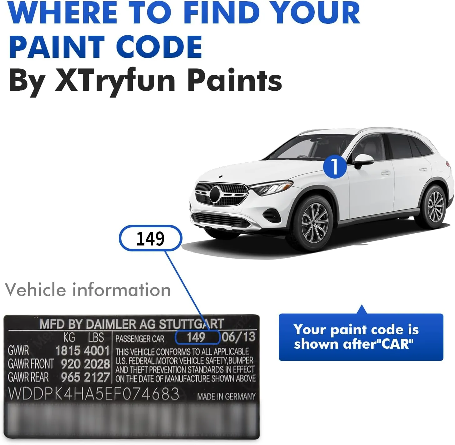 922 Cirrus Silver Touch Up Paint Compatible with Mercedes Benz, DIY Car Paint Scratch Repair, Quick & Easy Fix Automotive Scratch Repair for C/E/S/G/CLA/CLE/CLS/GLC/GLE/GLS/EQB/EQS/SL