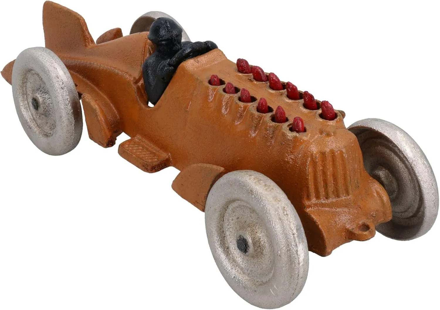 AB Tools Racer Racing Drag Car with Moving Pistons Figure Statue Figurine Cast Iron