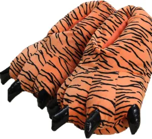acdiac Unisex Soft Monster Claw Slippers Fun Dino Slippers Animal Paw Shoes For Men Women Boy Girl With Home Halloween Party Cosply Costume Footwear