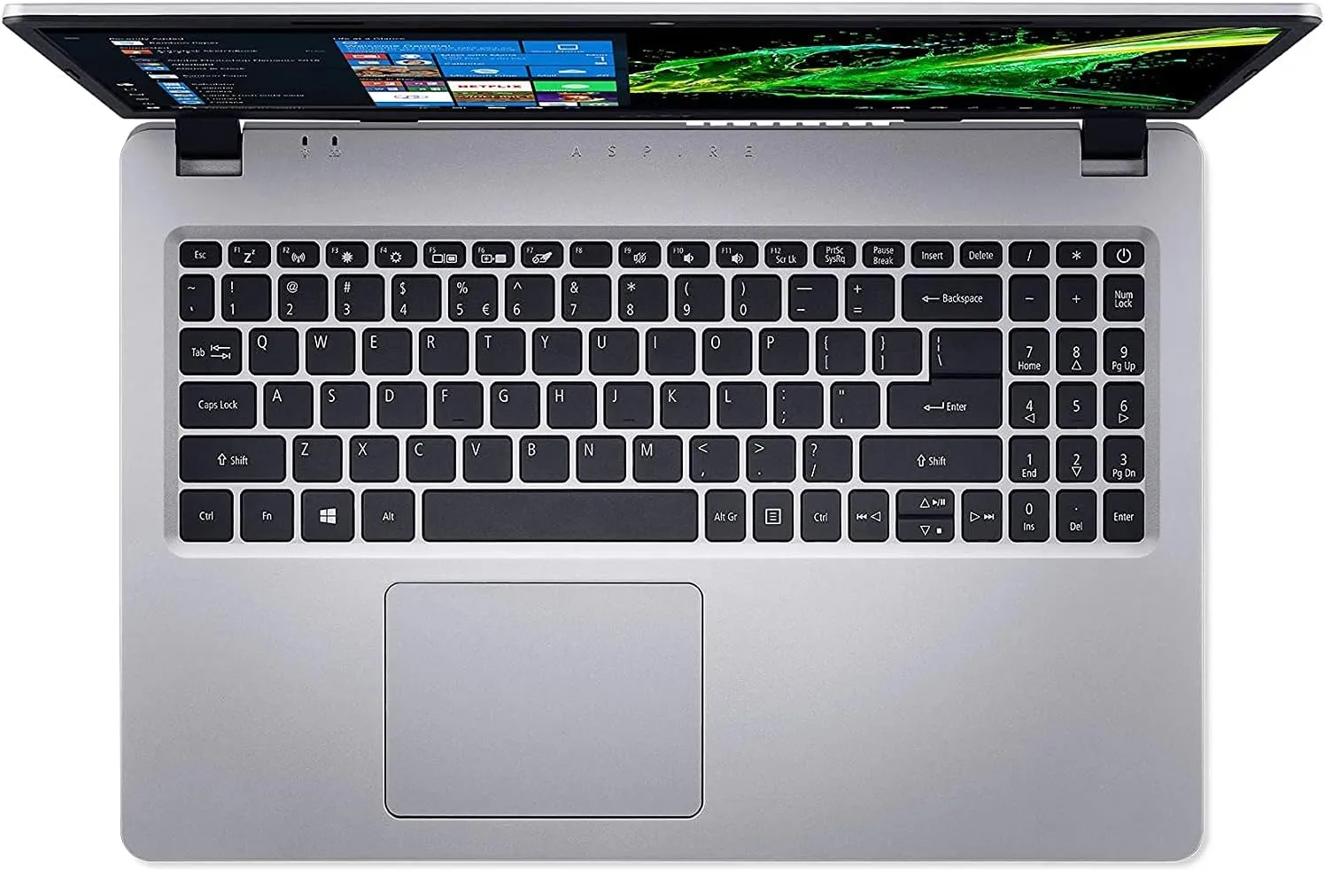 Acer Aspire 5 A515-55-378V, 15.6" Full HD Display, 10th Gen Intel Core i3-1005G1 Processor (Up to 3.4GHz), 4GB DDR4, 128GB NVMe SSD, WiFi 6, HD Webcam, Backlit Keyboard, Windows 10 in S Mode