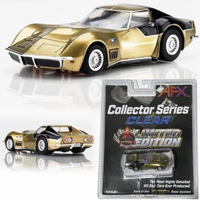 AFX 22093 Mega-G  1969 AstroVette LMP12 HO Slot Car Limited Edition Gold/Black