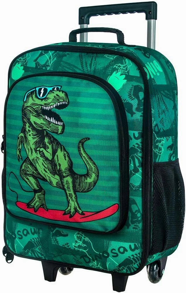 AGSDON Kids Luggage for Boys Girls, Cute Rolling Wheels Suitcase for Children Toddler