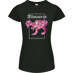 Allosaurus Dinosaur Womens Petite Cut T-Shirt