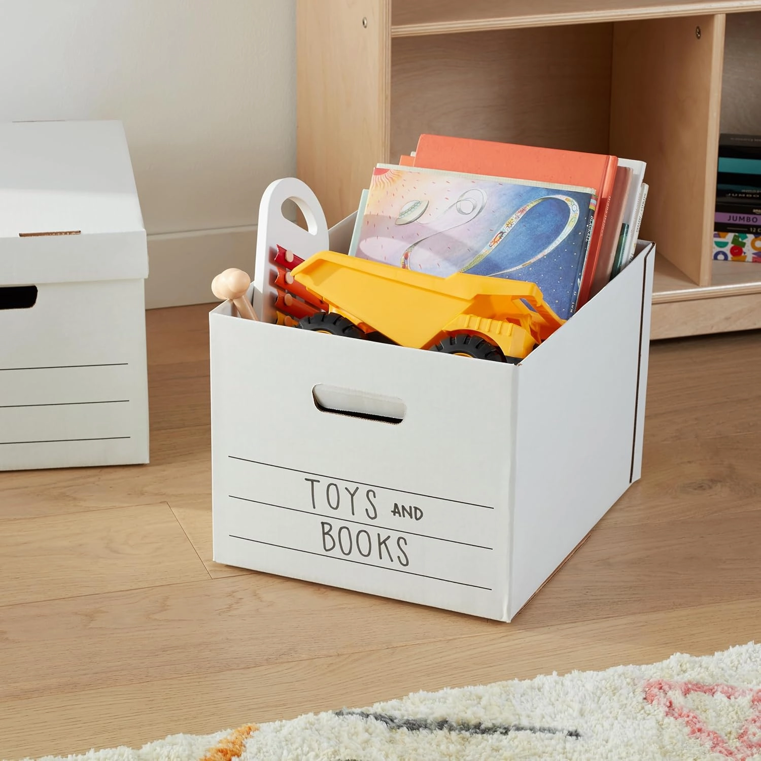 Amazon Basics Storage/Filing Boxes with Lift-Off Lid - Letter/Legal Size, Sturdy, Easy Assembly, White, 16.2" L x 12.5" W x 10.5" H, Pack of 20