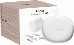 Aqara Zigbee Presence Sensor FP1E, mmWave Radar Wired Motion Sensor, AI Spatial Learning, Supports HomeKit, Alexa, Google Home, SmartThings, Matter Over Bridge, Requires Aqara Zigbee 3.0 Hub