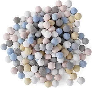 Aquarium Filter Media Ceramic Bio Balls Bio Filter Media Bio Ceramic Rings for Marine and Freshwater Fish Tank 99% Dust Free