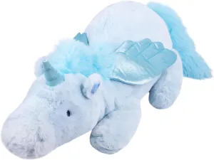 ARELUX Large 37in Cute Stuffed Unicorn Plush Pillow:Soft Stuffed Animal Hugging Toy Sleeping Pegasus Plushie Kawaii Doll House Decor Gifts for Boys Girls Girlfriends Kids Birthday