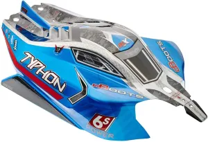 ARRMA 1/8 Painted Body with Decals, Blue: Typhon 6S BLX, ARAC3323