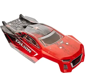 ARRMA AR406135 Body Red/Black Pntd W/Decal Talion 6S BLX