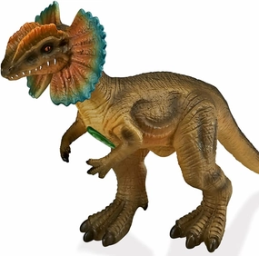 ArtCreativity Dilophosaurus Dinosaur Toy - Soft Touch, Roaring Sounds, Free Standing, Great for Imaginative Play
