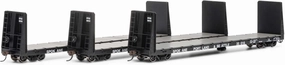 Athearn HO 60' Bulkhead Flat SP&S #35008/35012/35016 ATH17238 HO Rolling Stock