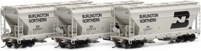 Athearn HO ACF 2970 Covered Hopper BN 3 ATH81061 HO Rolling Stock