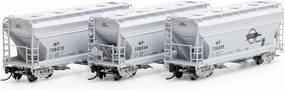 Athearn N ACF 2970 Covered Hopper MP 3 ATHGN24697 N Rolling Stock