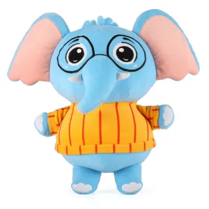 Aurbo Blue Elephant Soft Toy For Kids - Huggable Stuffed Animal (35 cm)