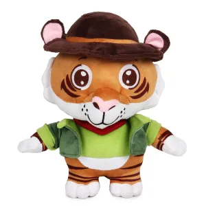 Aurbo Tiger Soft Toy For Kids | Huggable Stuffed Animal (35 cm)