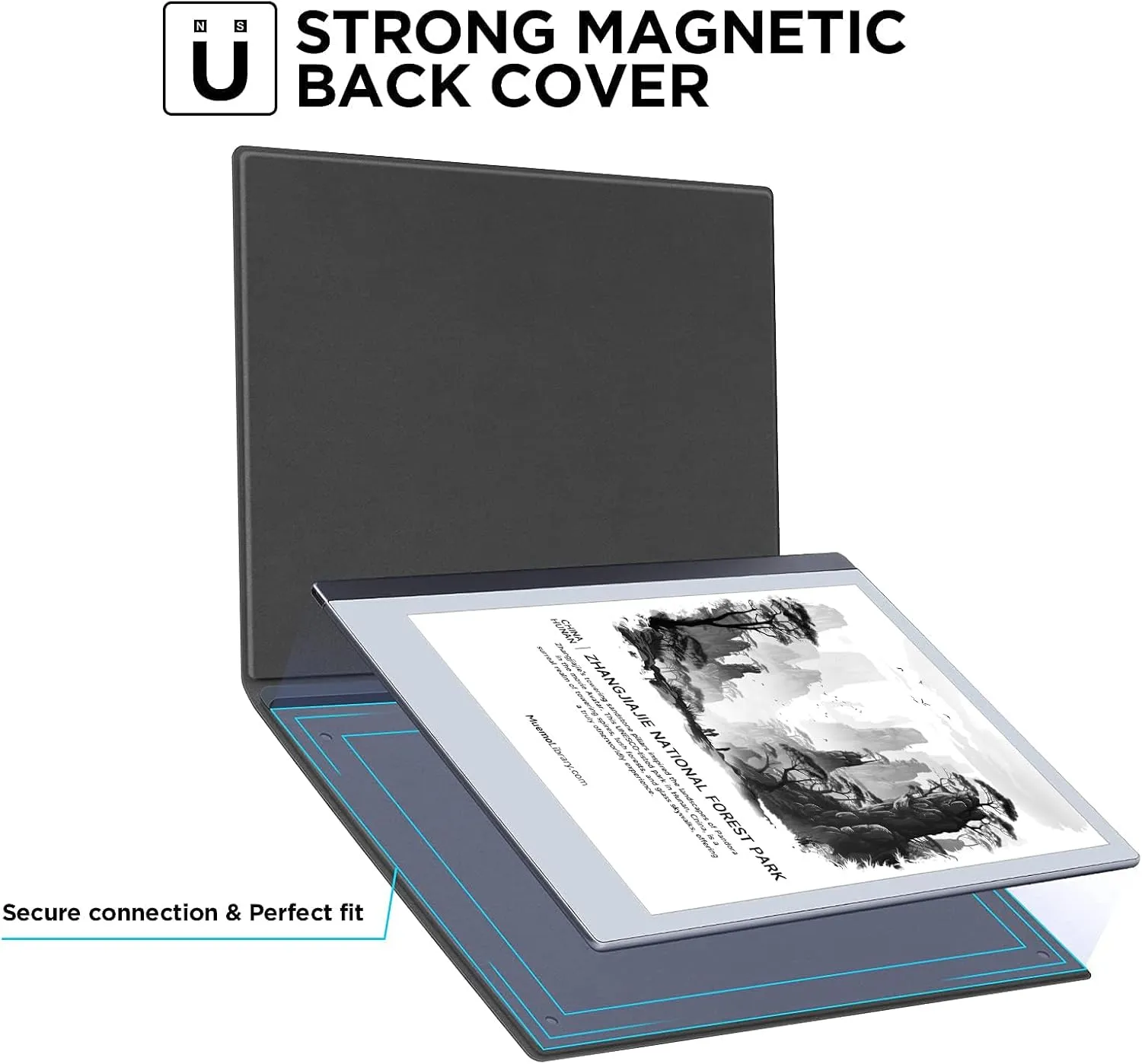 Ayotu Case for Remarkable 2 Paper Tablet 10.3" 2020 Released, Folio Design with Bulit-in Magnet, Premium Fabric Cover, Only for Remarkable 2 (Exclusive Templates Provided)